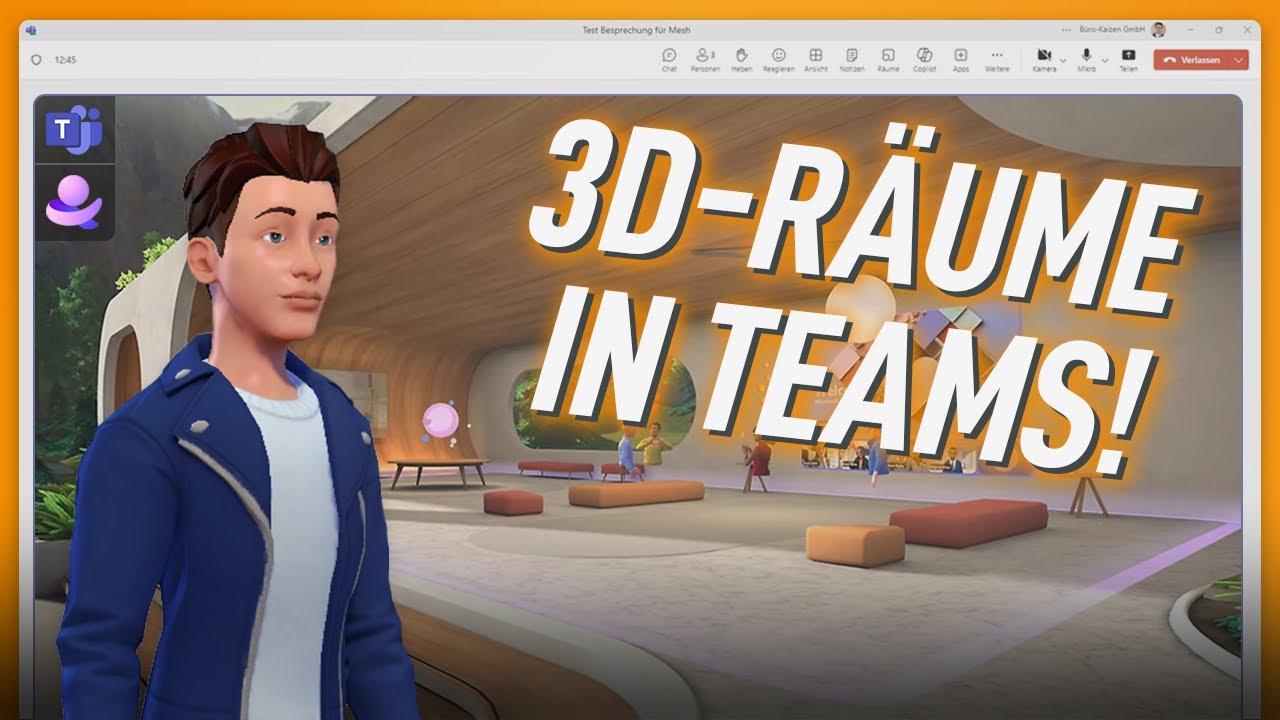 🤯 Microsoft Mesh: 3D-Meetings in Teams nutzen