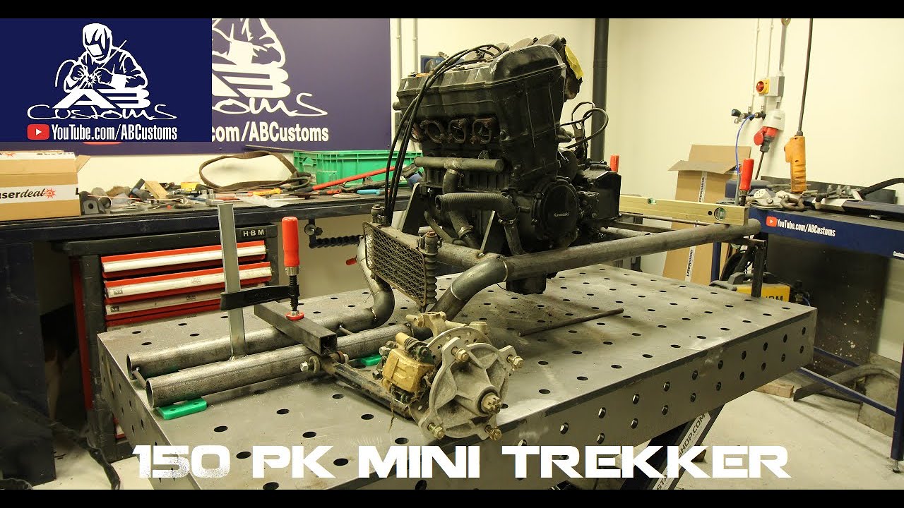150pk Mini trekker, we gaan beginnen!