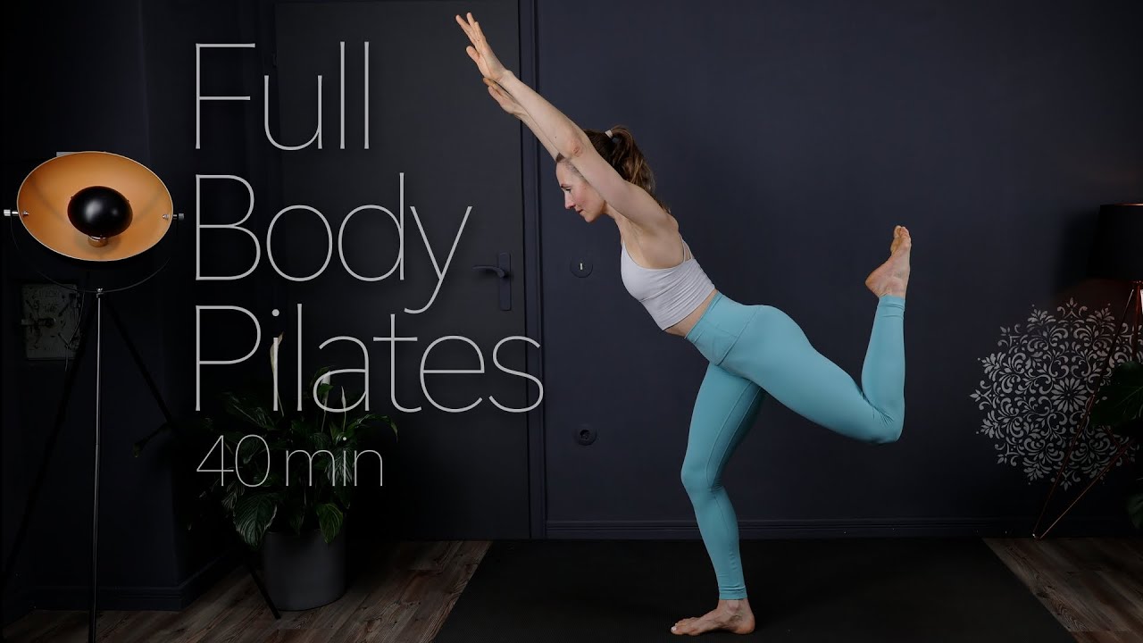 40 Min Full Body Pilates Workout für Fortgeschrittene | effektives Ganzkörpertraining