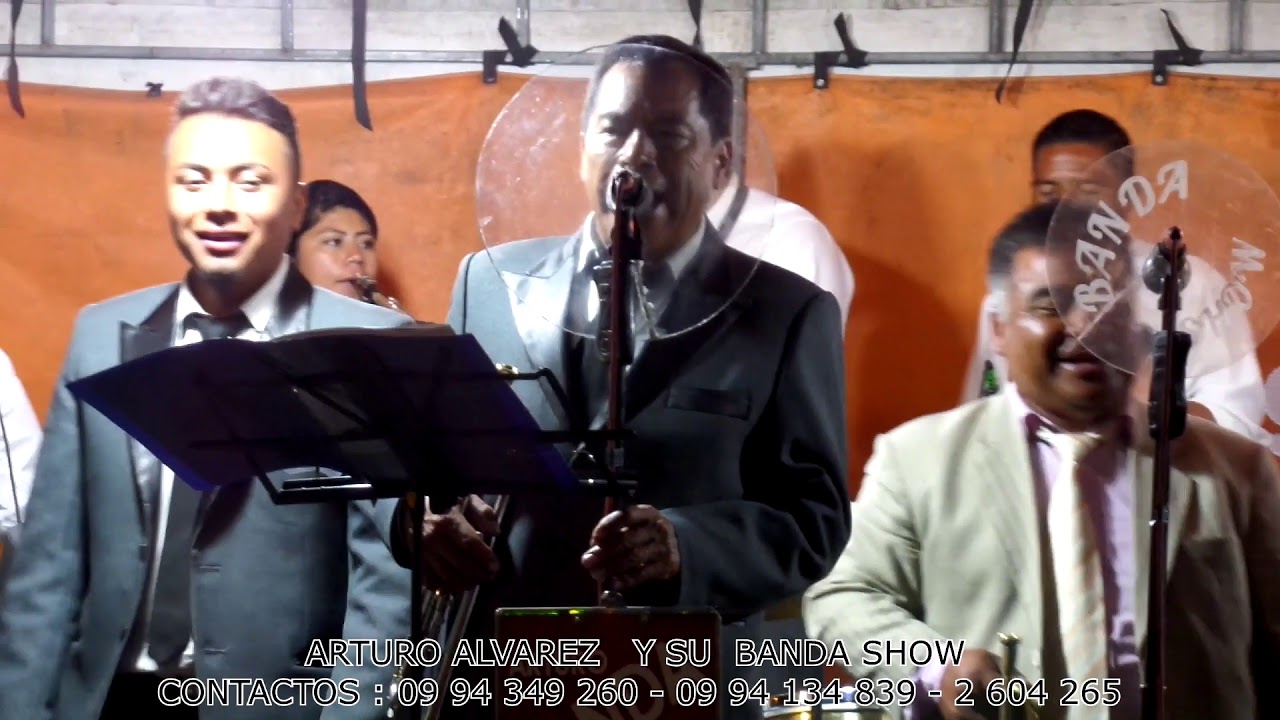 BANDA SHOW En Vivo - ARTURO ÁLVAREZ - Ibarra - Ecuador Contratos 09 94 349 260