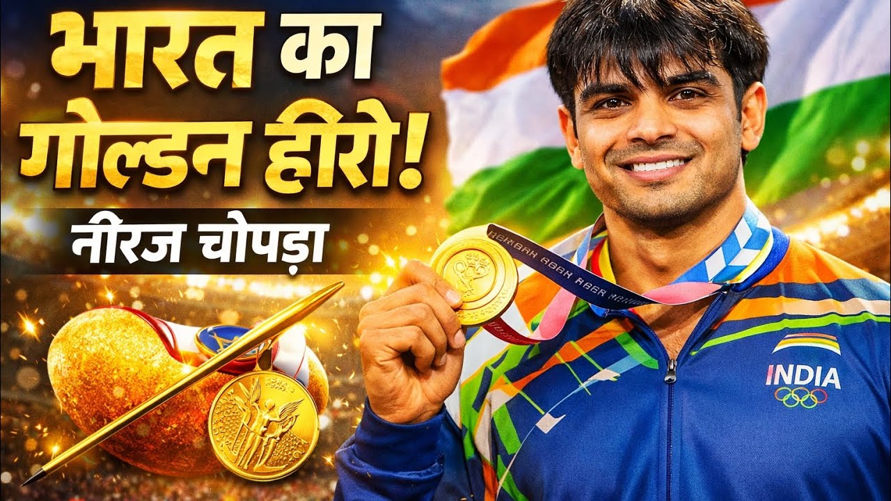 गाँव से गोल्ड तक का सफर | Neeraj Chopra Success Story in Hindi #IndianHero#OlympicGold#RealLifeStory
