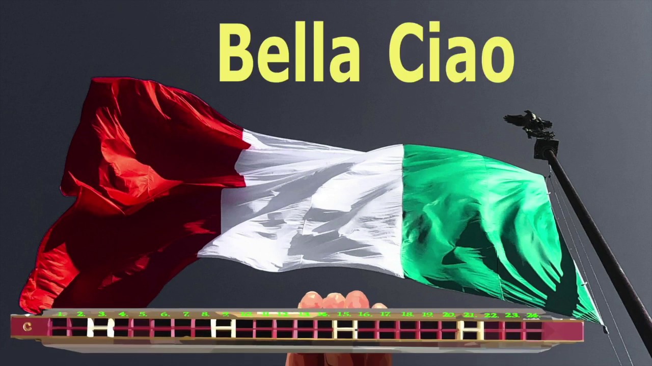 How to Play Bella Ciao on a Tremolo Harmonica with 24 Holes