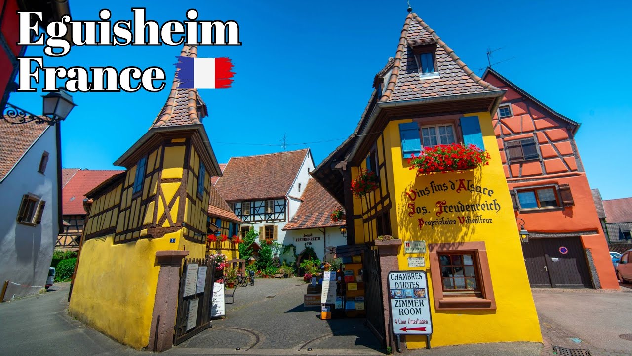 Walking Tour in Eguisheim – A Stroll Through One of France’s Most Beautiful Villages