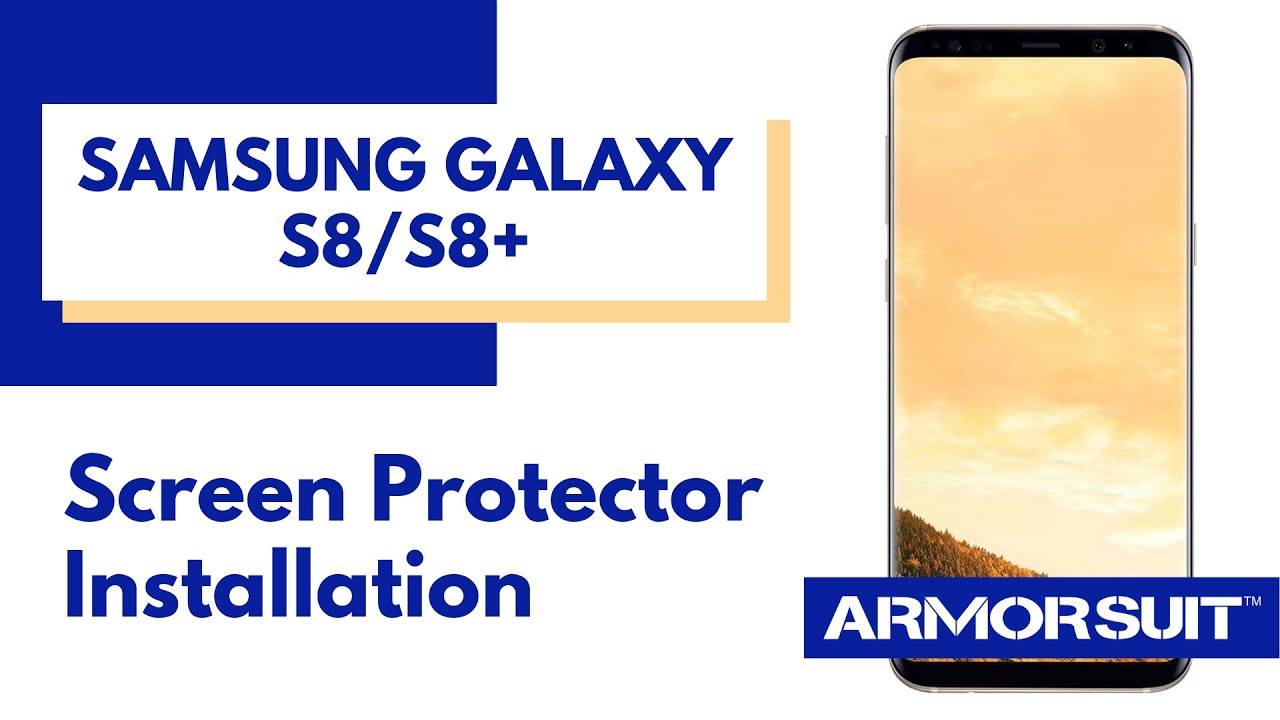 Curved Edge Cellphone Screen Protector Installation VIdeo by ArmorSuit MilitaryShield
