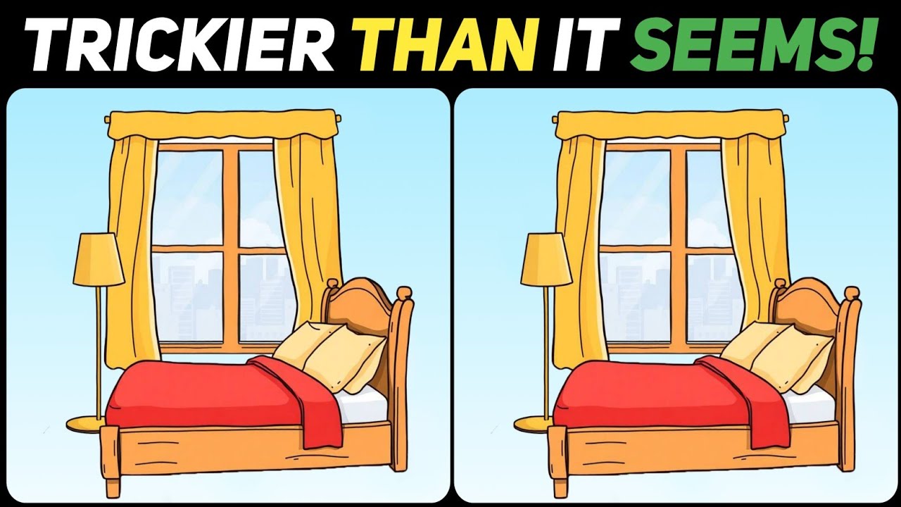 Spot the Difference – Ultimate IQ Brain Challenge🤯