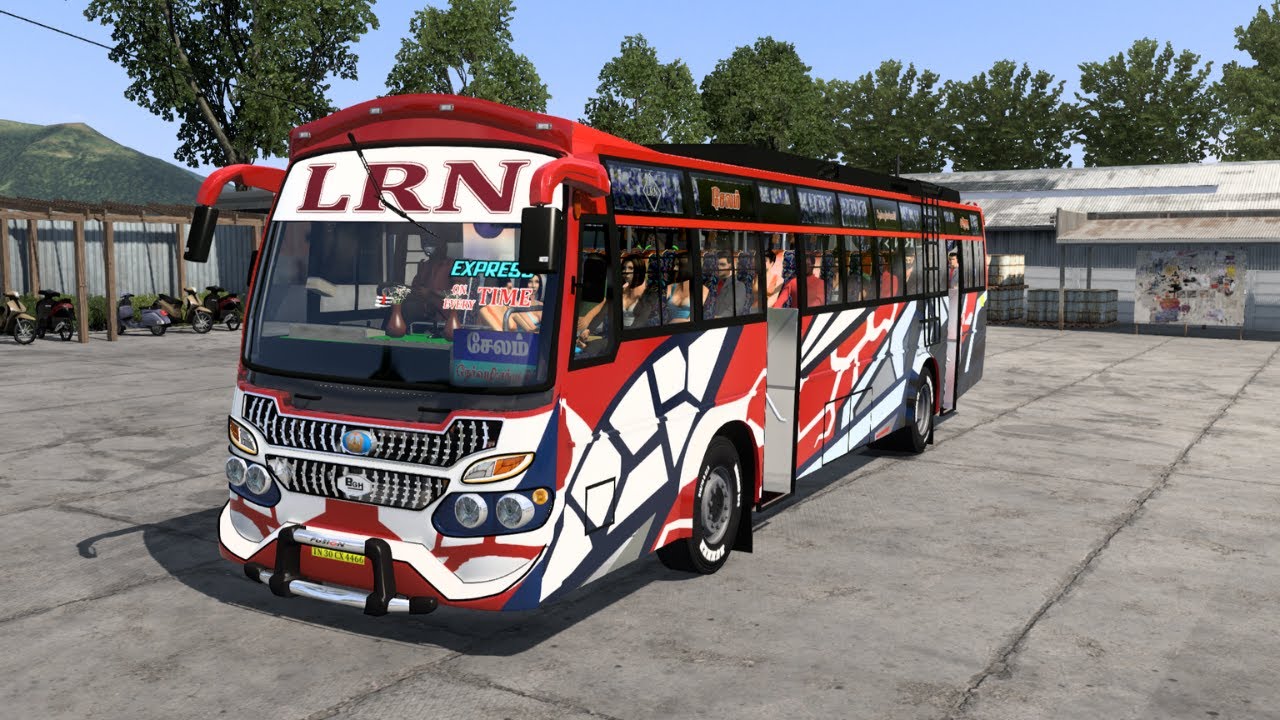 ETS 2 TAMIL LIVE LRN BUS MOD  - PRIVATE BUS DRIVING  😎 🔥 | TAMIL GIRL GAMER