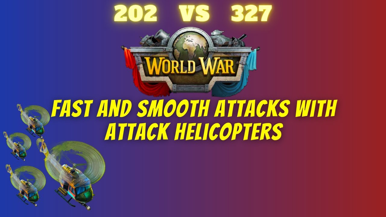 How to annihilate a stronger opponent in war | Attack Helicopters | Paratroopers | Dominations Guide