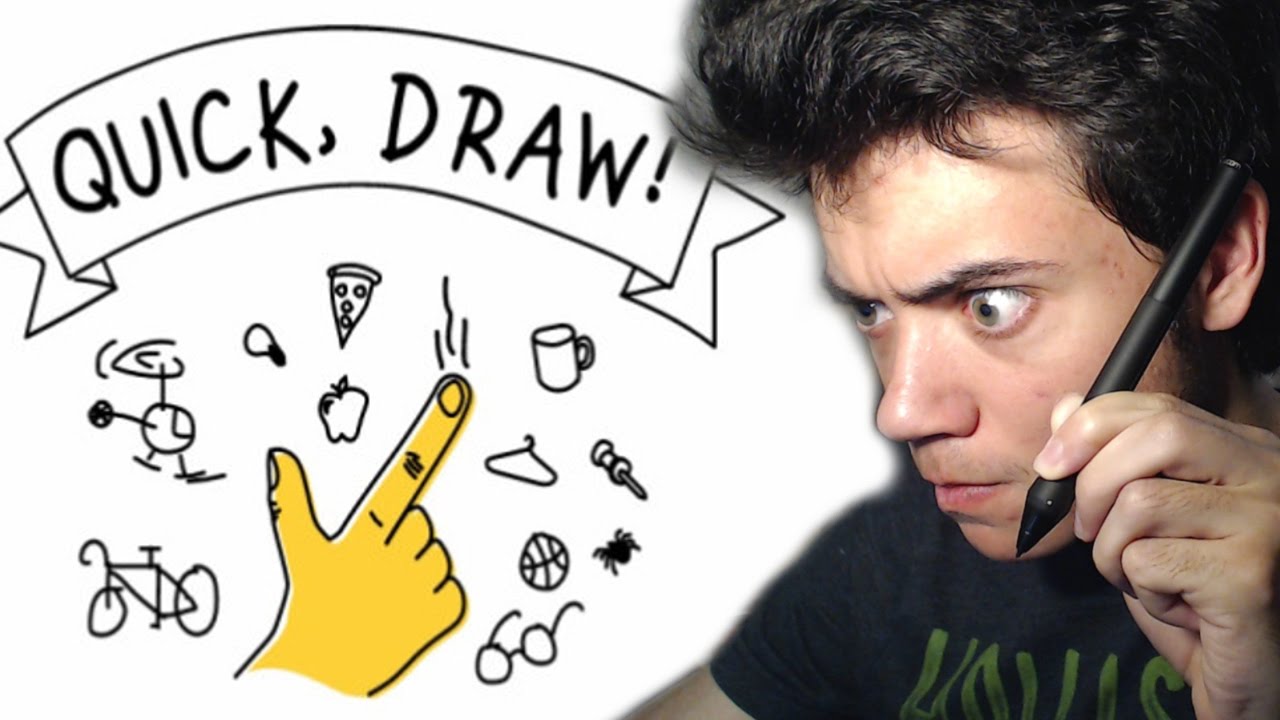 GUESS WHAT I DRAW GOOGLE! - Quick, Draw!