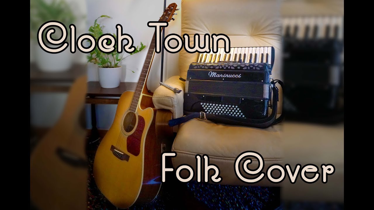 Zelda: Majora's Mask - Clock Town Celtic cover with accordion, guitar & tin whistle