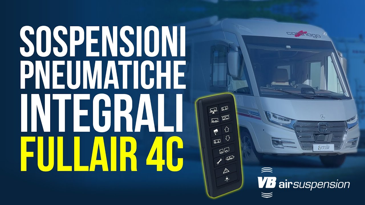 Installazione sospensioni pneumatiche integrali VB-FullAir 4C: comfort e stabilità al top!
