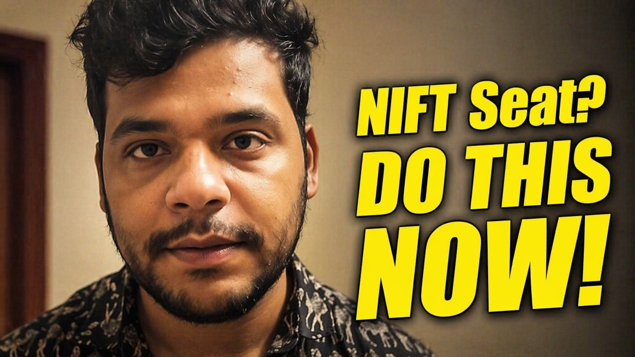 Got a Seat in NIFT Round 1? Do This NOW! 🚨