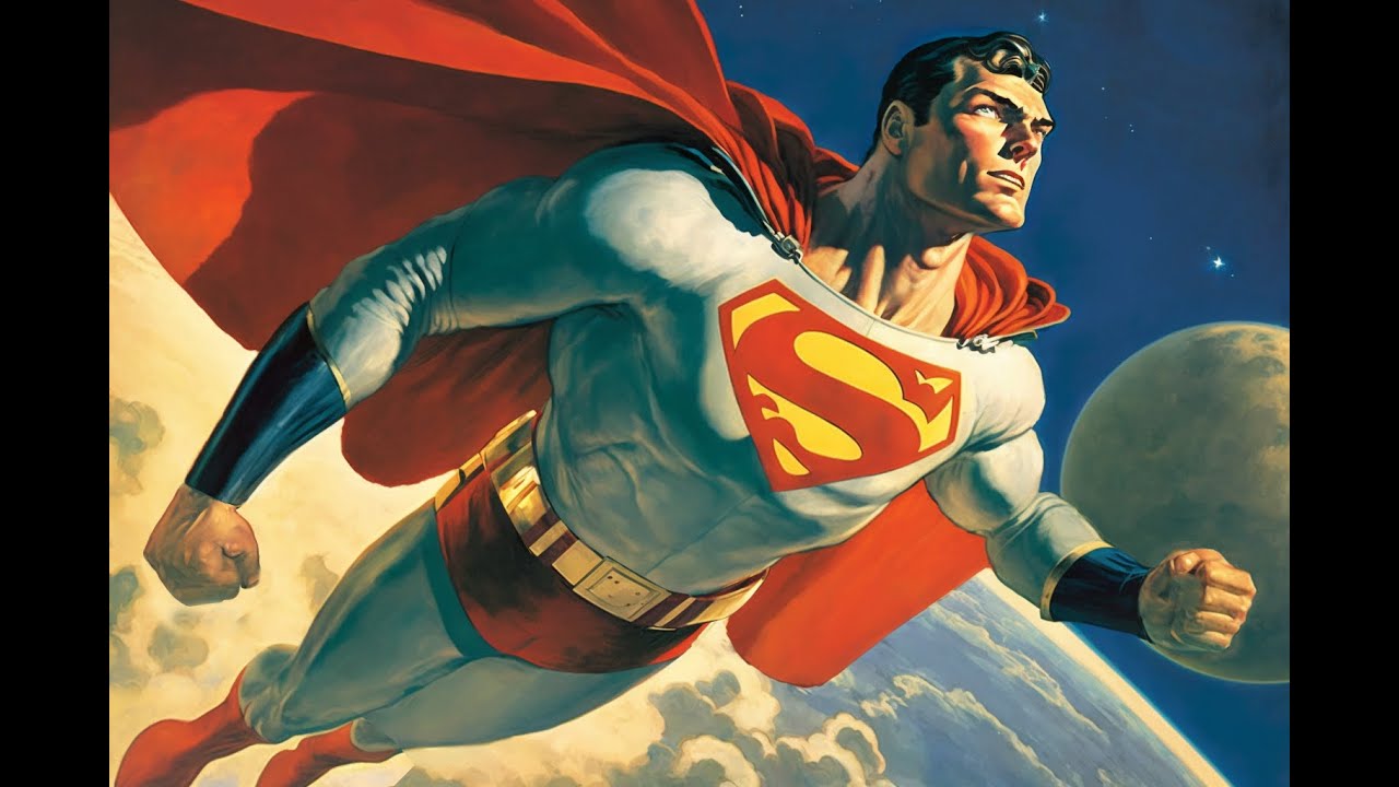 Superman as 1940s Pulp Science Fantasy | Midjourney AI Generated Images | Part 1