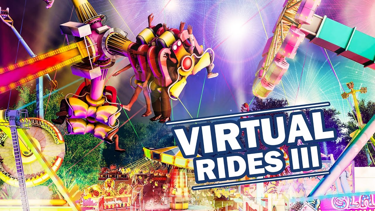 VIRTUAL RIDES 3: PREVIEW zum Kirmes-Simulator! Mit viel Spaß am Fahrgeschäft - Gameplay deutsch