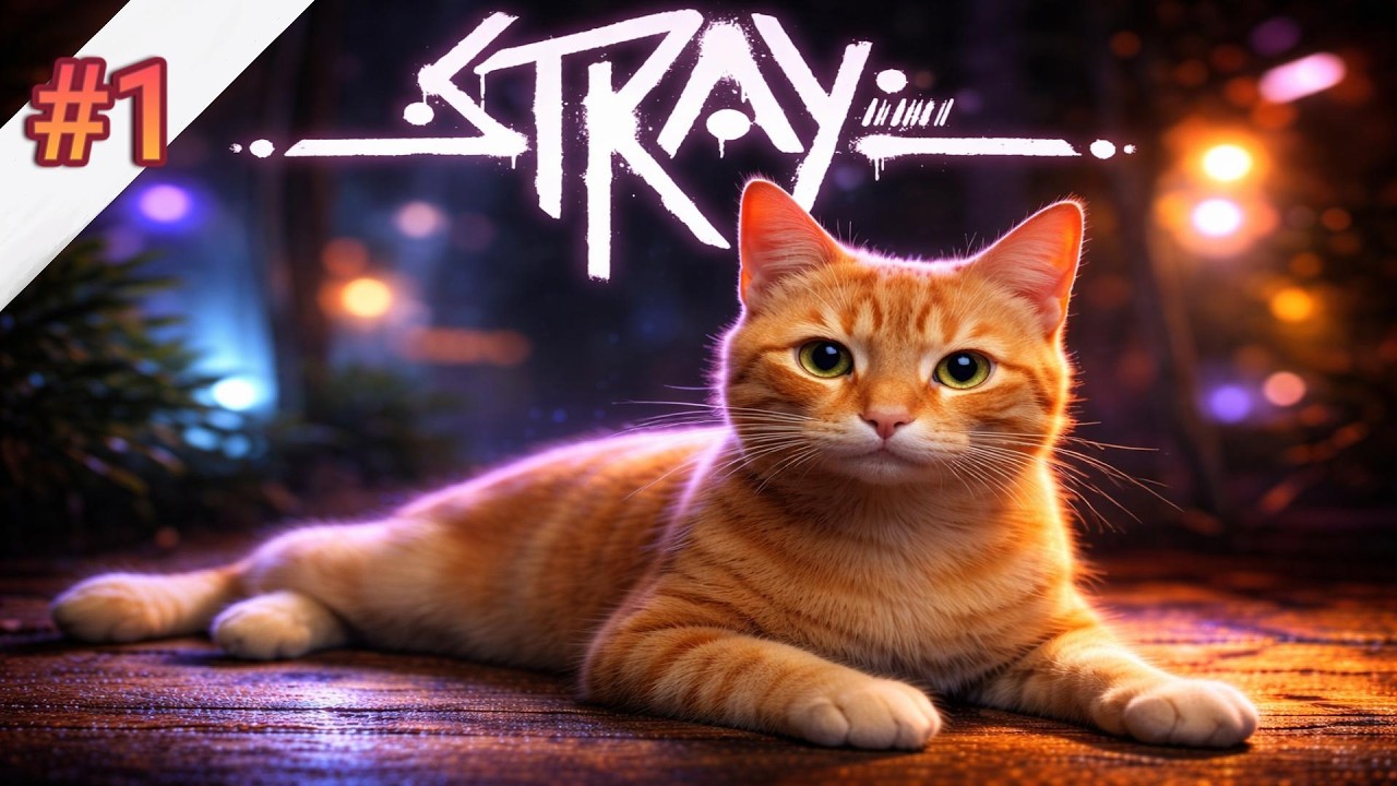 Stray #1 😺On devient un chat dans Stray ! 🐾