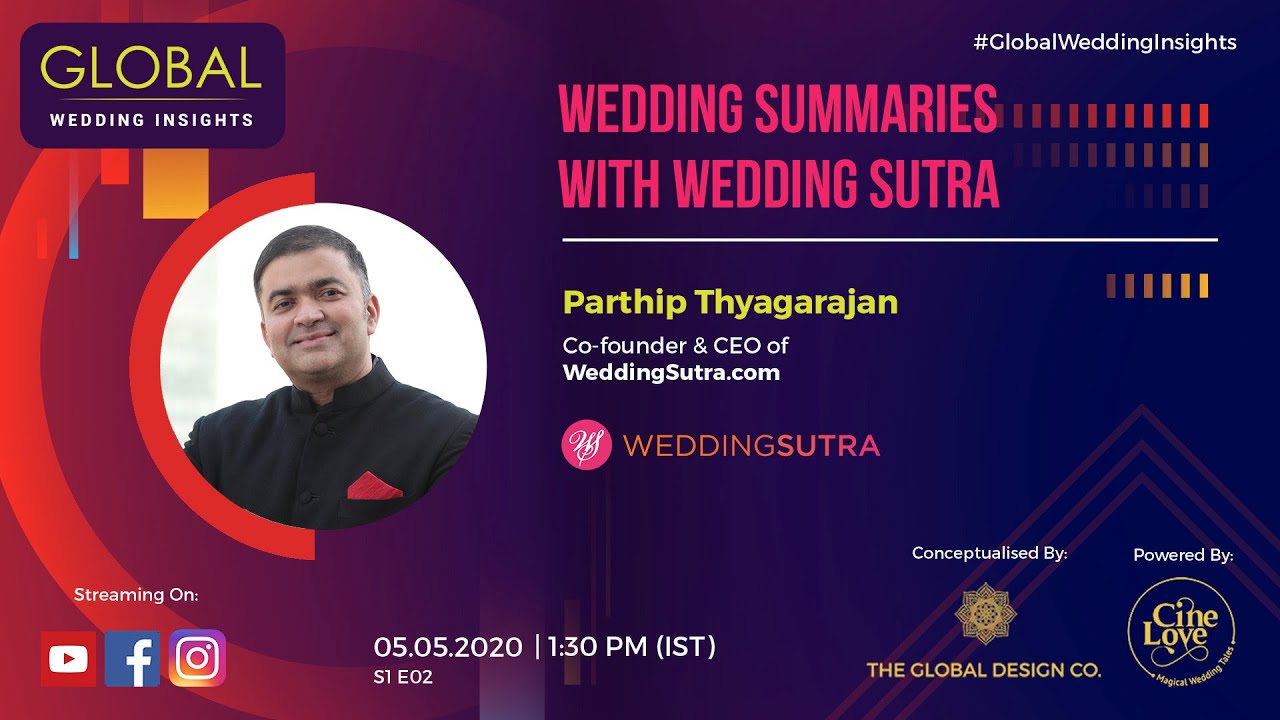 Global Wedding Insights - Ep. 2 || Parthip Thyagarajan, Co-Founder & CEO of WeddingSutra.com
