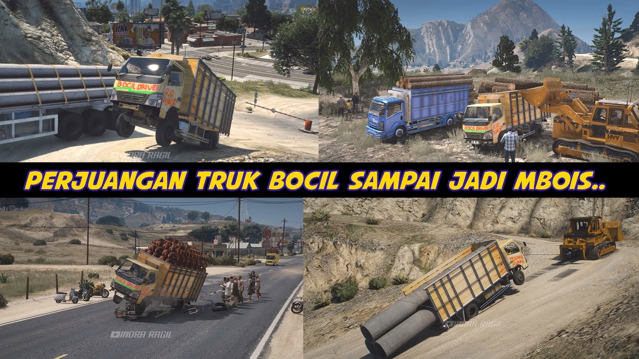 PERJUANGAN TRUK BOCIL YANG PENUH TANTANGAN,, EPISODE 4 - 8