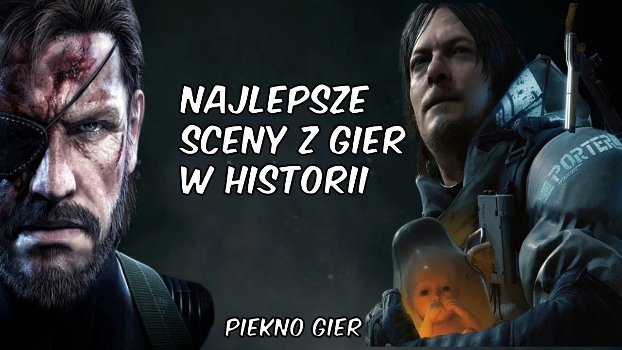 NAJLEPSZA SCENY W HISTORII GIER | GENIUSZ HIDEO KOJIMY | PIĘKNO GIER