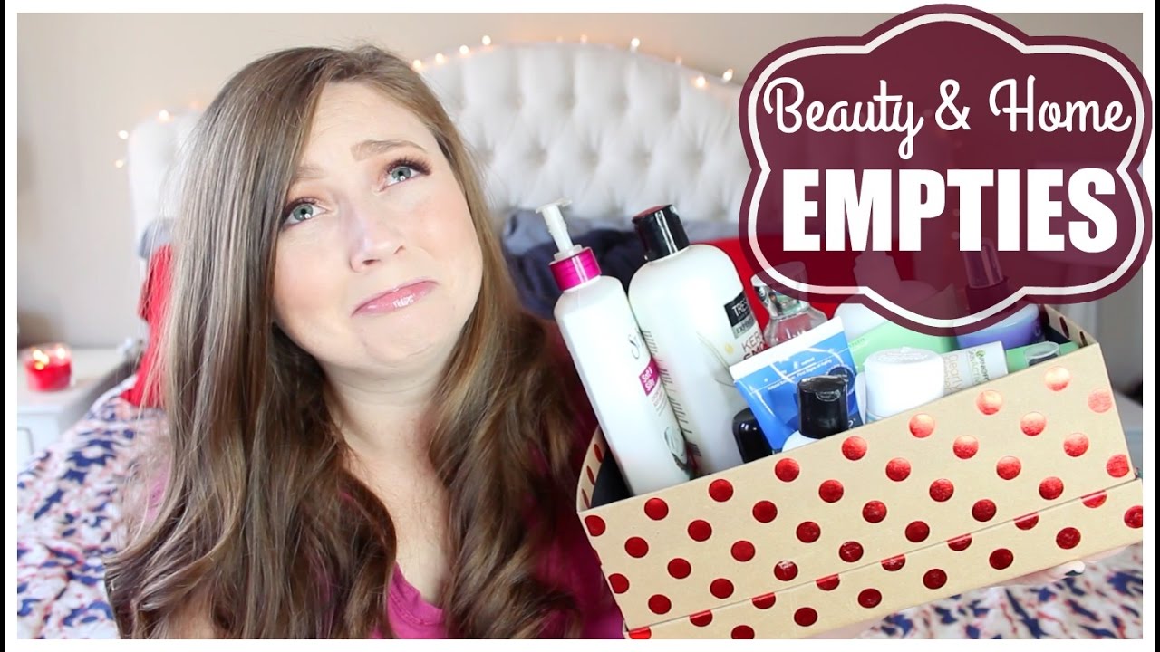 Fall Empties! Home & Beauty | 2016