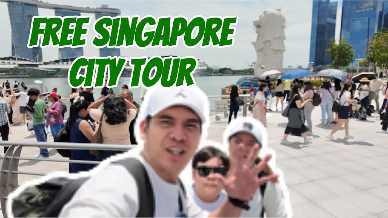 FREE Singapore City tour | Merlion Park | Gardens by the bay | Jewel