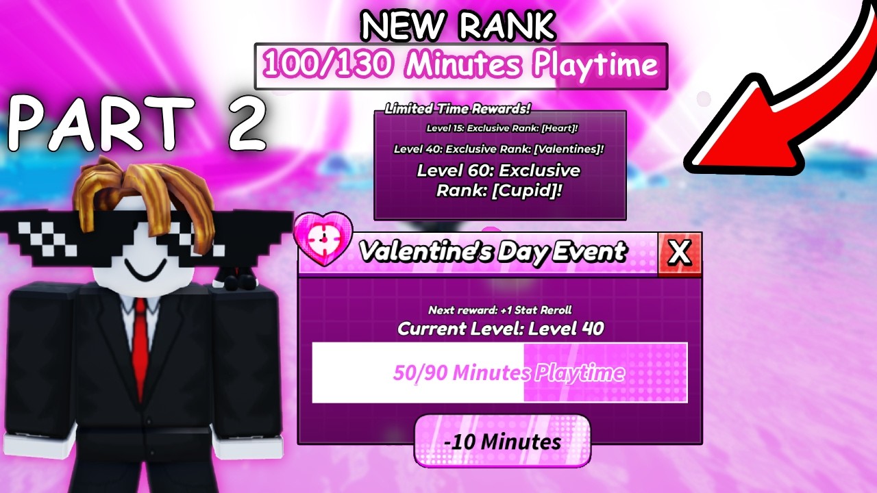 💘 NEW VALENTINES PART 2 UPDATE IN WASTE TIME... (NEW CODES!)