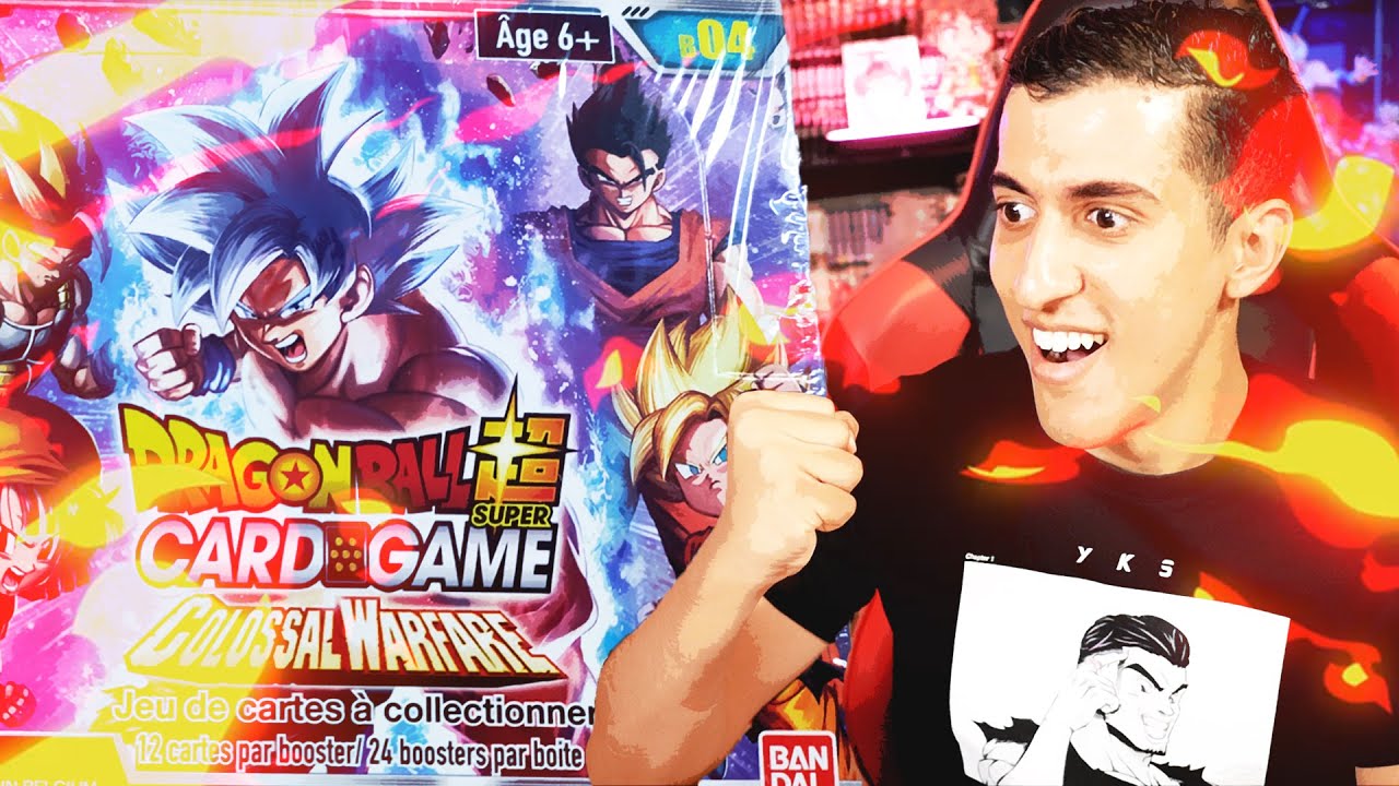 OUVERTURE DISPLAY DRAGON BALL SUPER CARD GAME FR - YEKAIS
