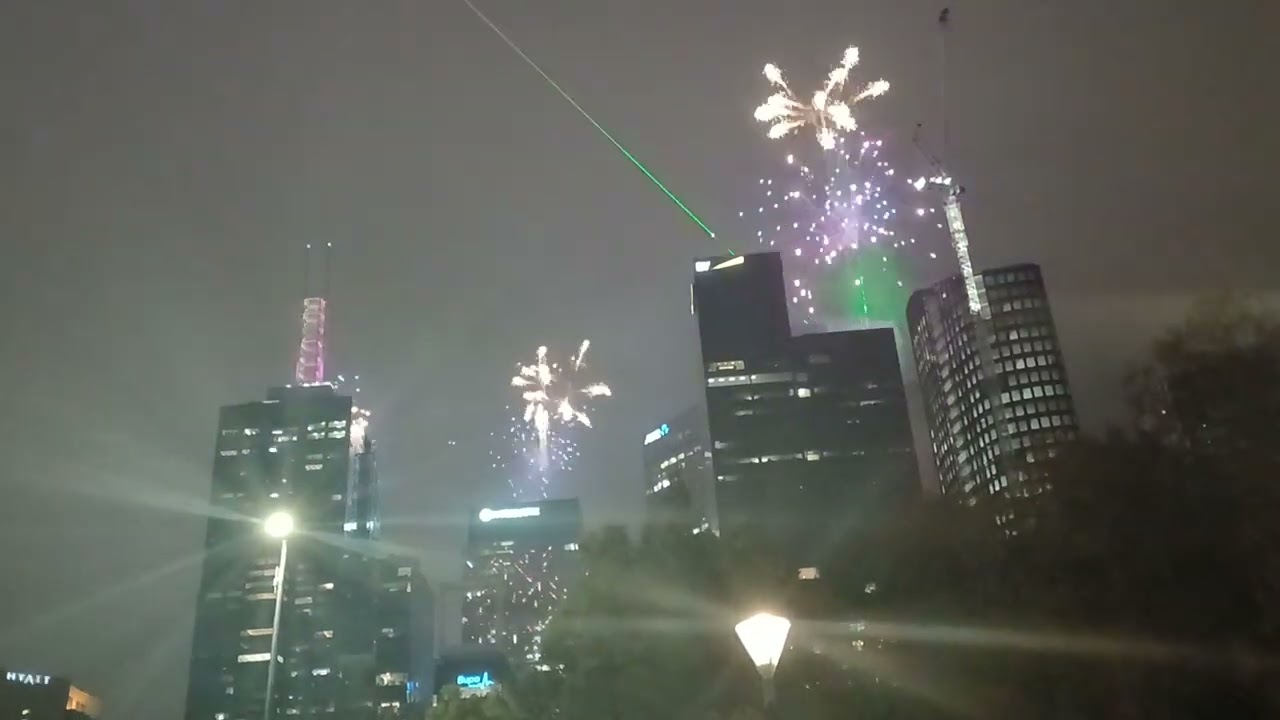 Melbourne new year fireworks 2026 🎆