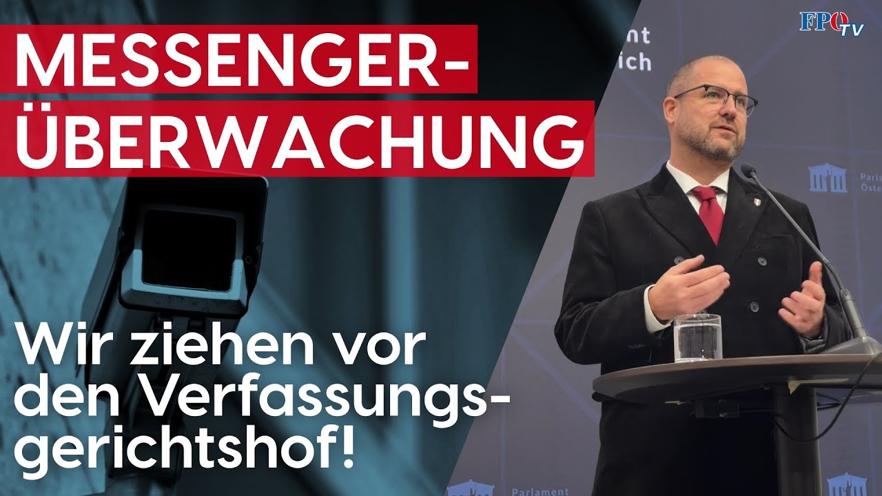 Messenger-Überwachung: Wir ziehen vor den Verfassungsgerichtshof!