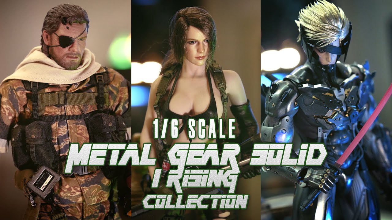 1/6 Scale Metal Gear Solid / Rising Collection Snake, Quiet, Raiden (WJL Toys/Mr.Toys/Hot Toys)