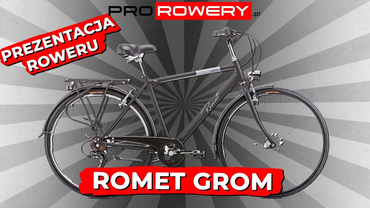 TANI ROWER MIEJSKI – co się w nim kryje?! Czy WARTO? Romet GROM