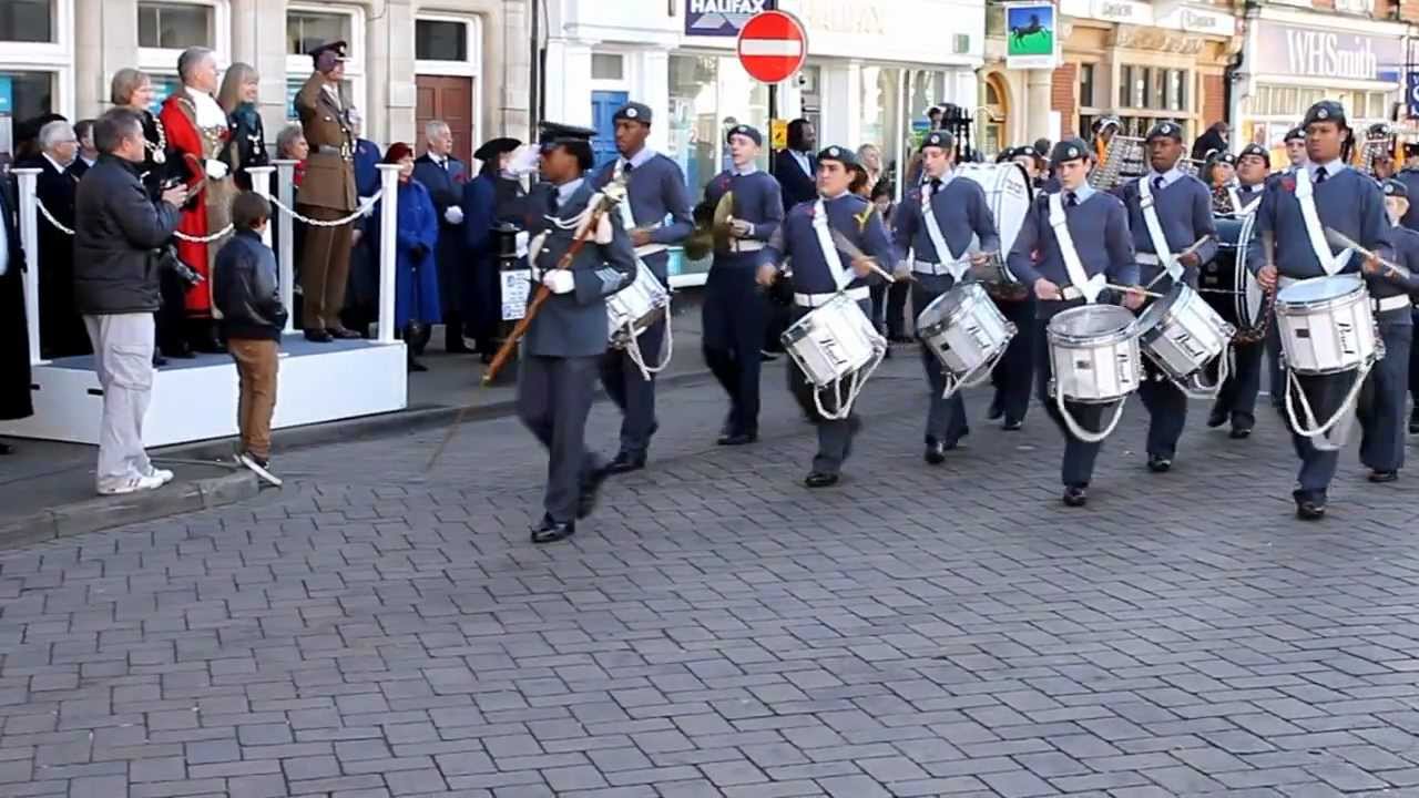 Saffron Walden Remembrance Day Parade 2012 - Town Square