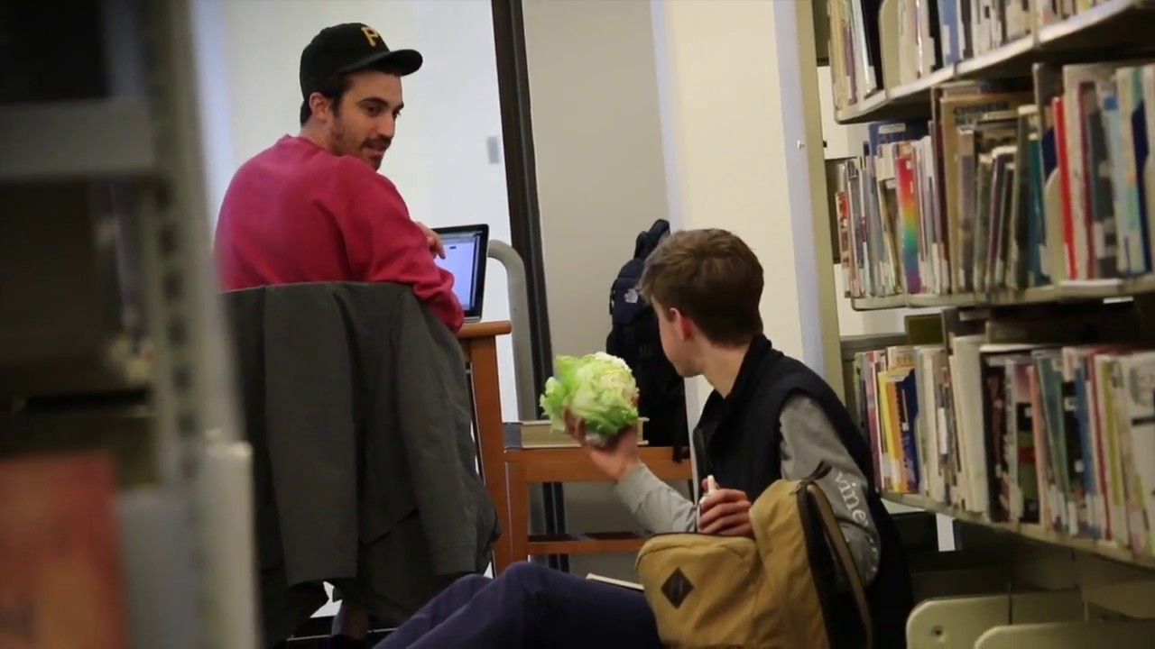 Eating Loudly in the Library