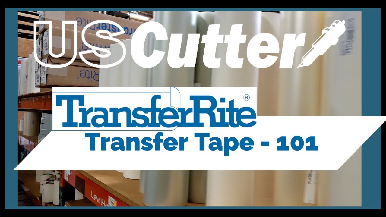 Transfer Tape 101 - все объяснения Transfer Rite с демонстрациями.