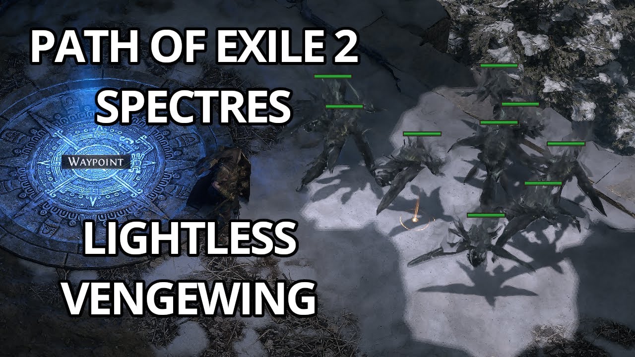 Path Of Exile 2 Spectres 0.3.0 Lightless Vengewing - ranged attacker & caster