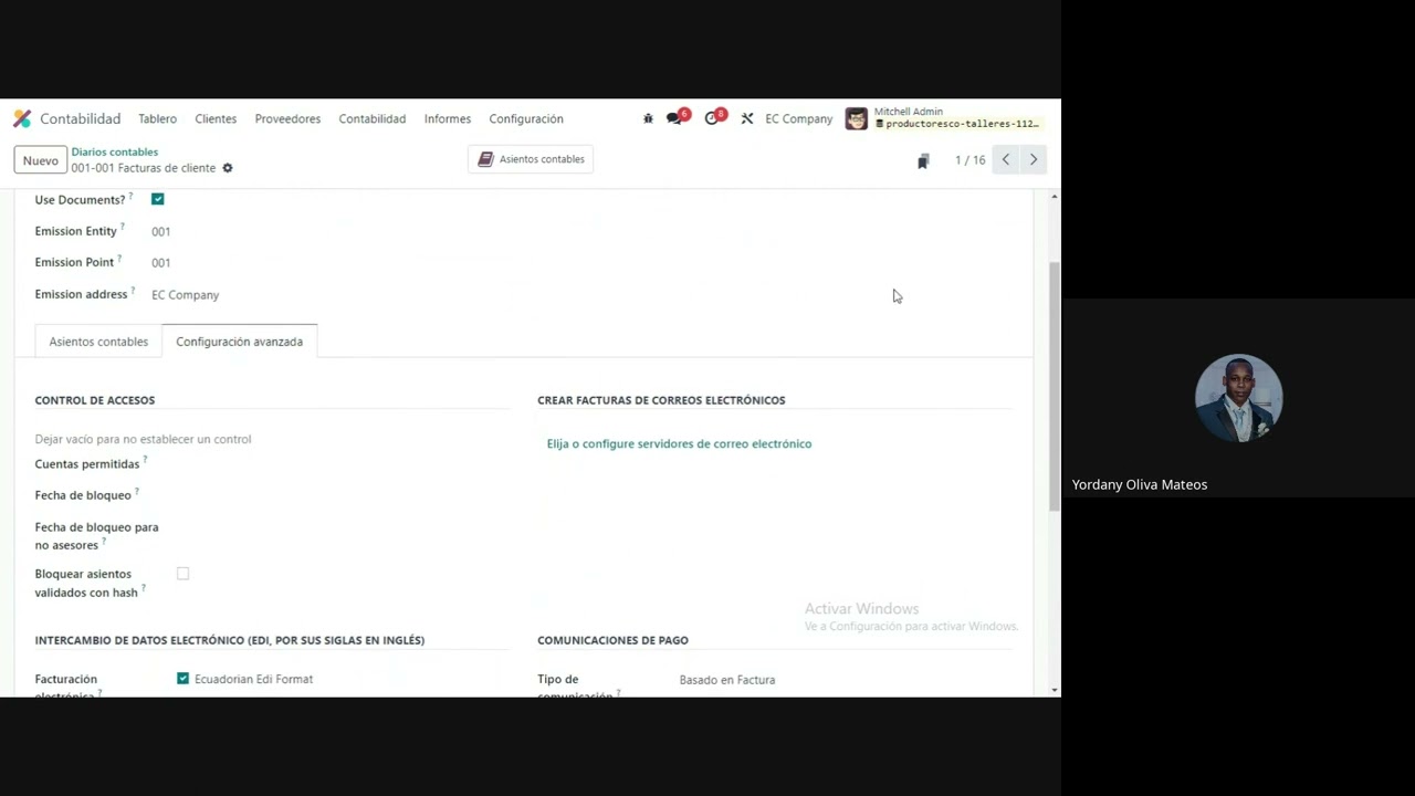 Odoo 17 - Localización ecuatoriana Ekuasoft Parte 2 - 2024