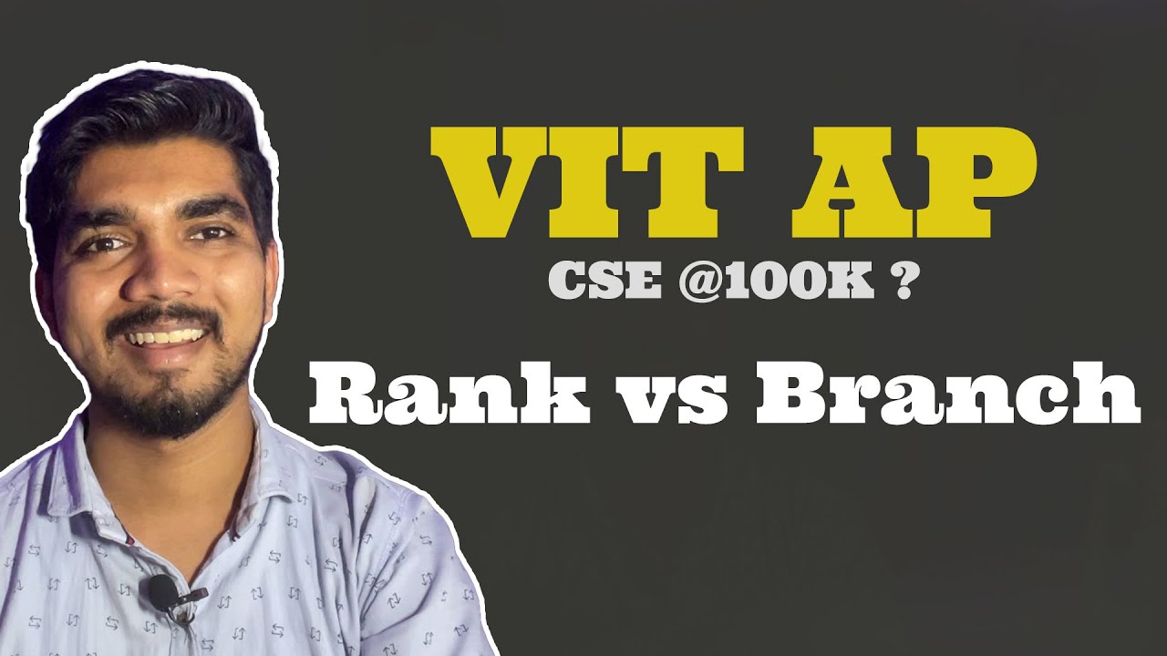 VIT AP 70k plus  Rank  vs Branch vs Category CSE Possible ? | VITEEE 2025
