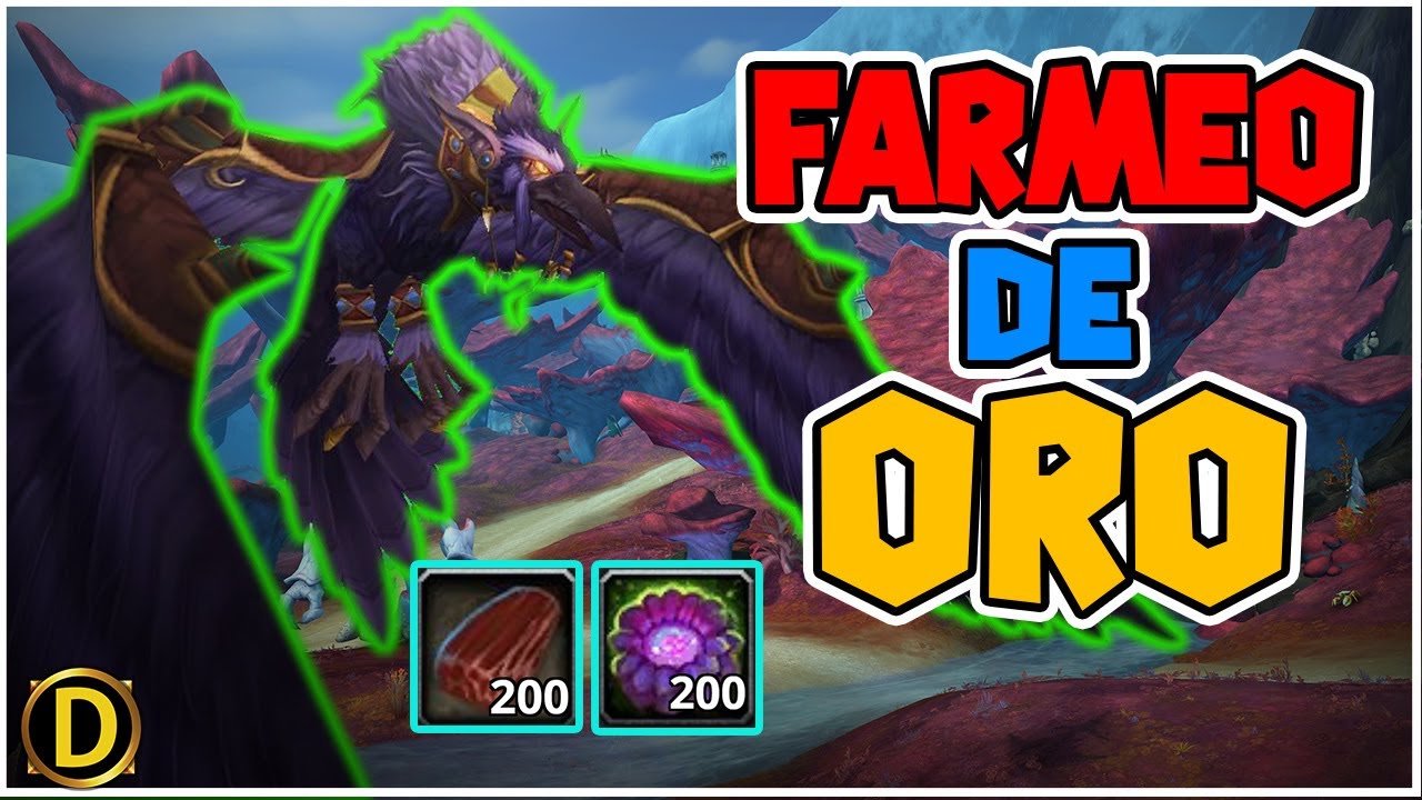 Cómo Hacer Oro en WOW BFA 8.3 - FARMEO de Zin'anthid 🌸 y Costillar Correoso 🥩