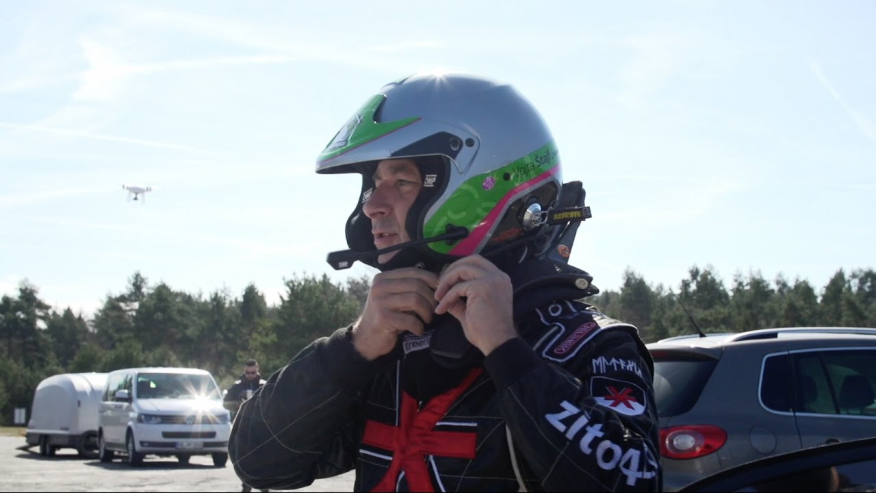 Daniel Landa - test závodního vozu R5