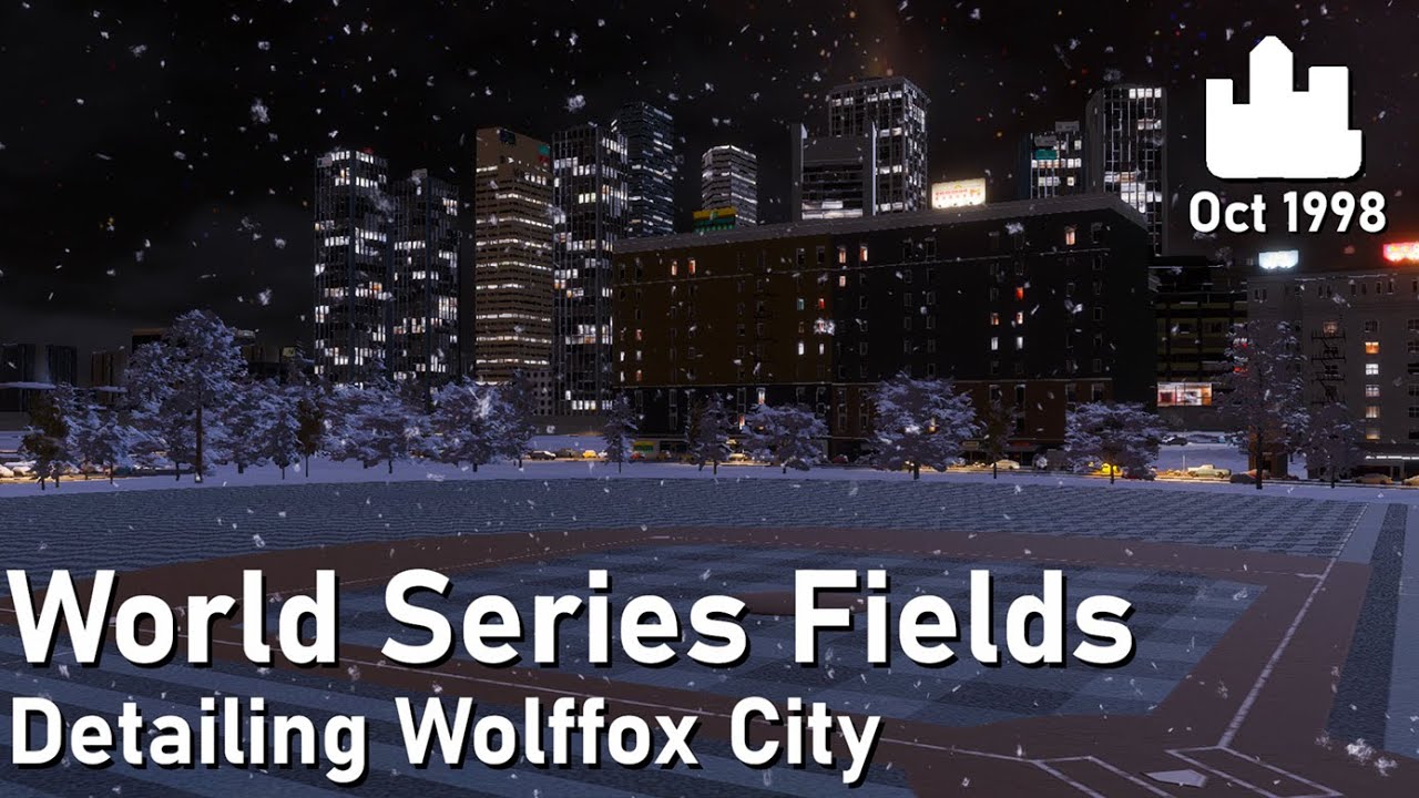 Detailing with Baseball Fields After the Yankees World Series Win! - Wolffox, NY | October 1998