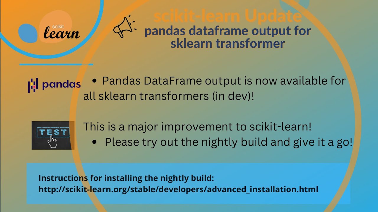 (v2) pandas DataFrame output for scikit-learn transformers (some examples)