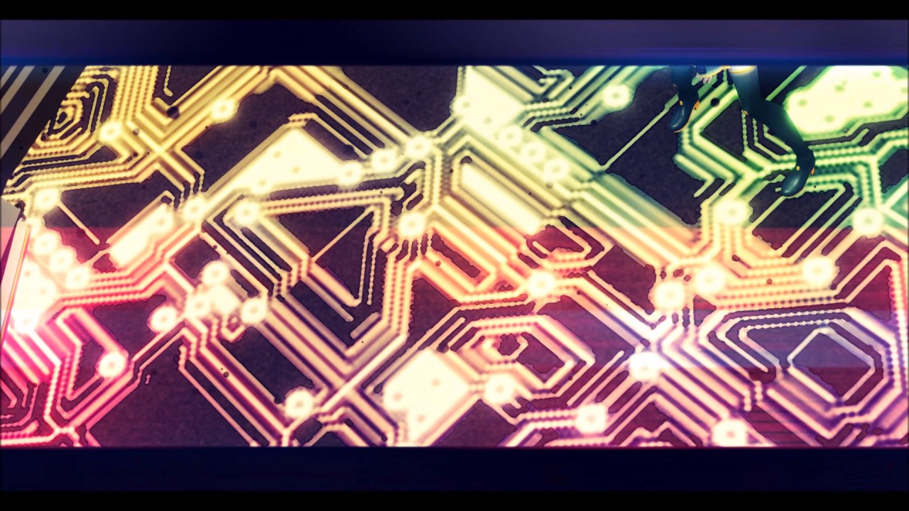 【N E R U】MMD「Circus」【Effect test ray-mmd-master】