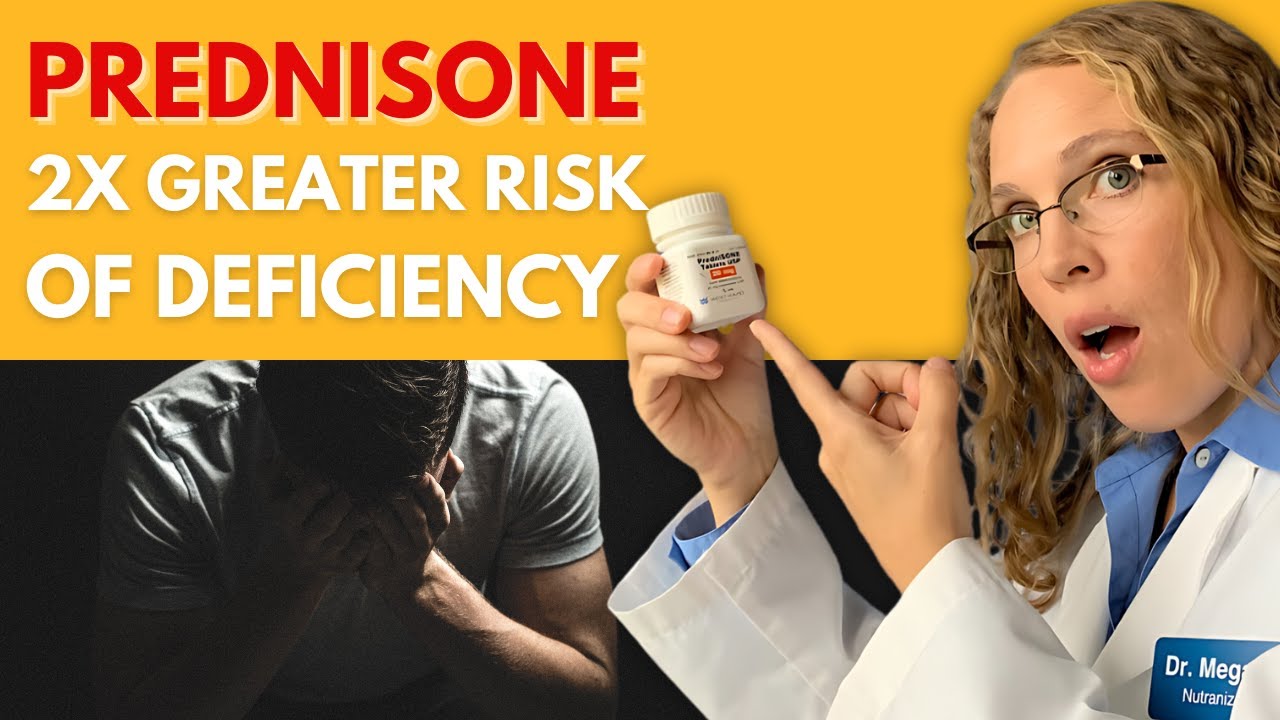 💊2x Risk of This Deficiency from Prednisone