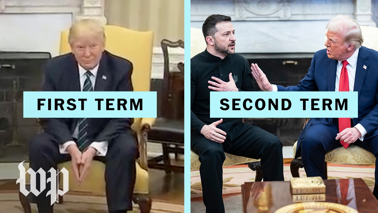 Trump&rsquo;s awkward moments with foreign leaders