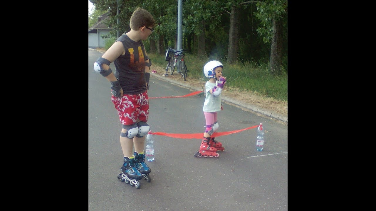 #Korcsolya leckék 2.   A kanyar és a fék.kezdő szint  #skating tutorial for beginners