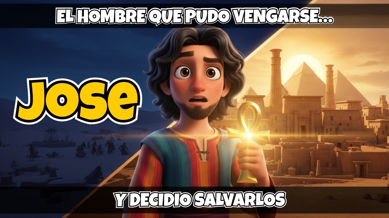 JOSÉ: El Hombre que Pudo VENGARSE… y DECIDIÓ SALVARLOS | Historias de la Biblia