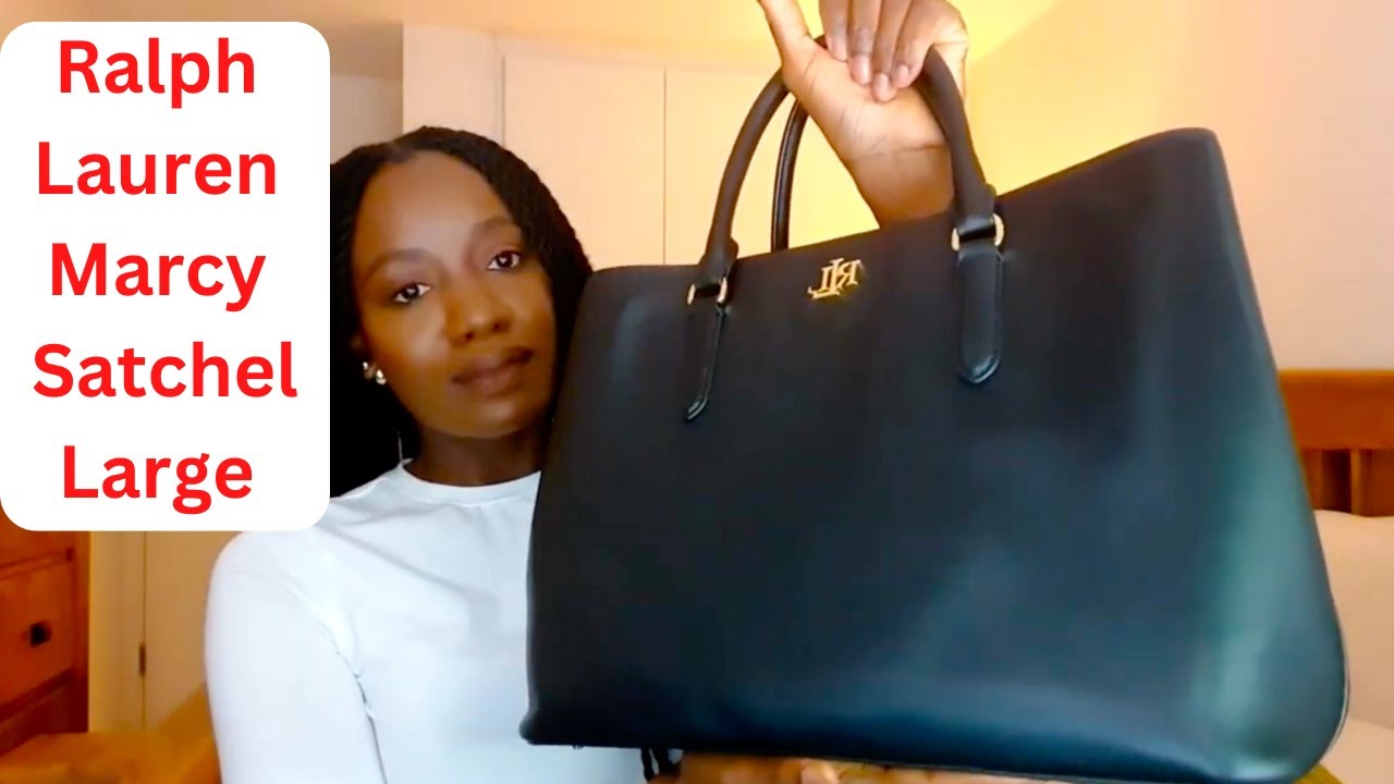 ЛУЧШАЯ ОФИСНАЯ СУМКА ДЛЯ ДЕЛОВЫХ ЖЕНЩИН — СУМКА-СЭТЧЕЛ RALPH LAUREN MARCY