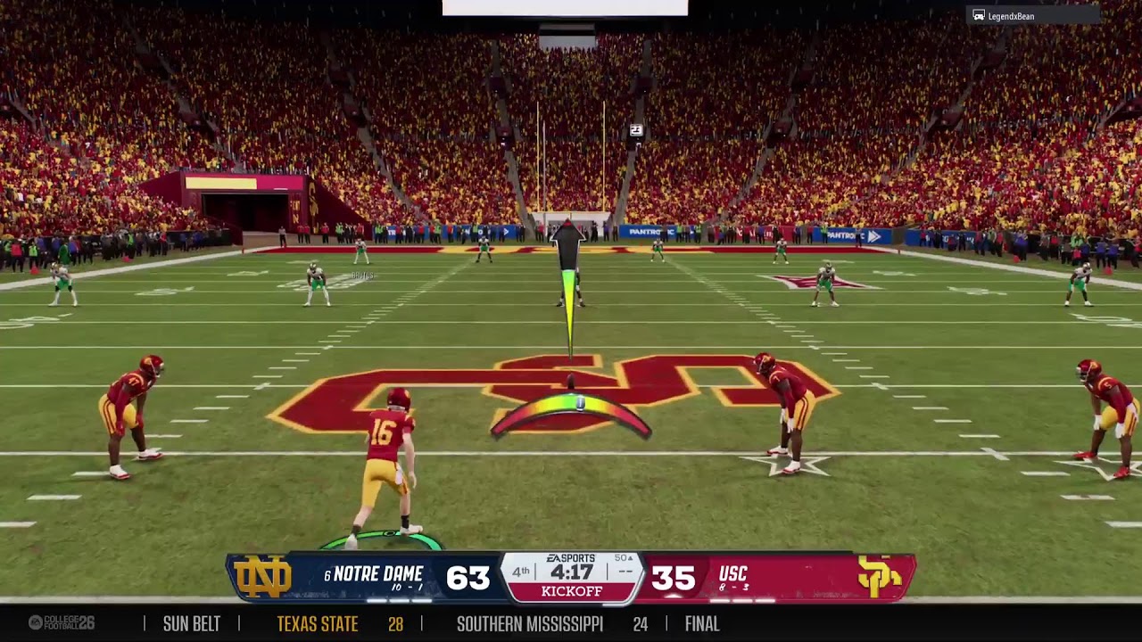 Elite NCAA S8 W13 Vs ND