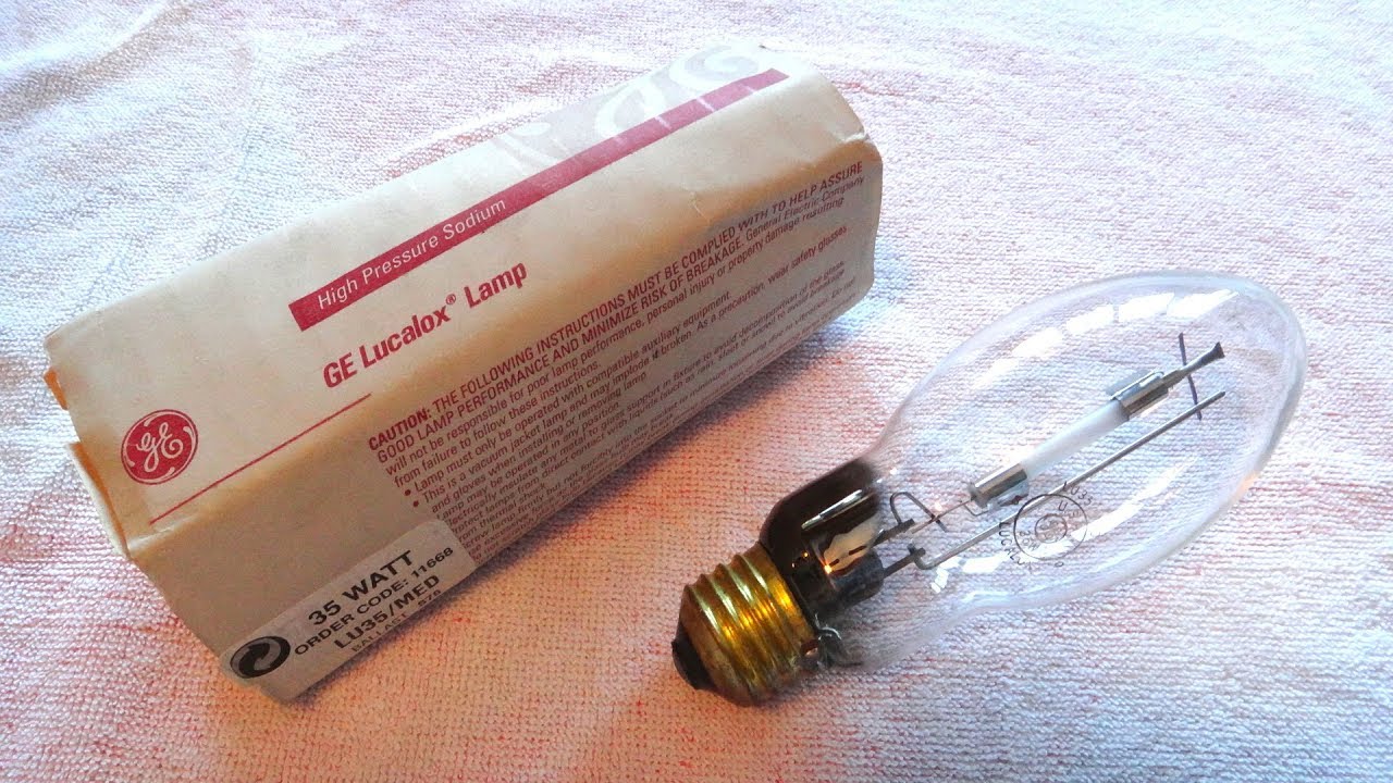 GE 35watt High Pressure Sodium Light Bulb