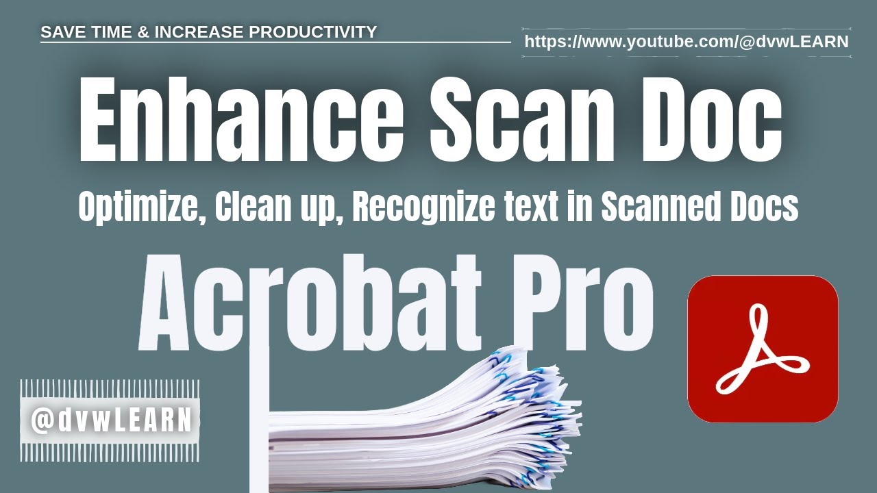 Fix Crooked Scans & Enhance Documents in Seconds with Adobe Acrobat Pro!