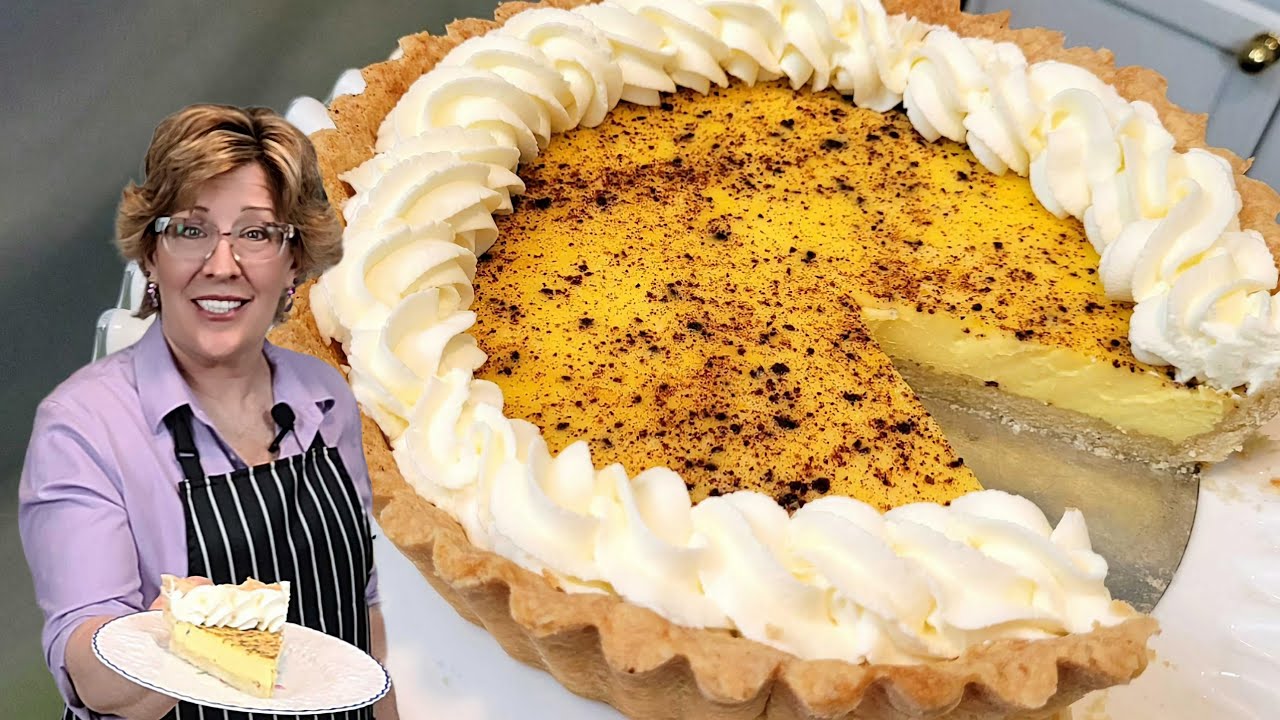 Royalty-approved Nutmeg Custard Tart From Marcus Wareing
