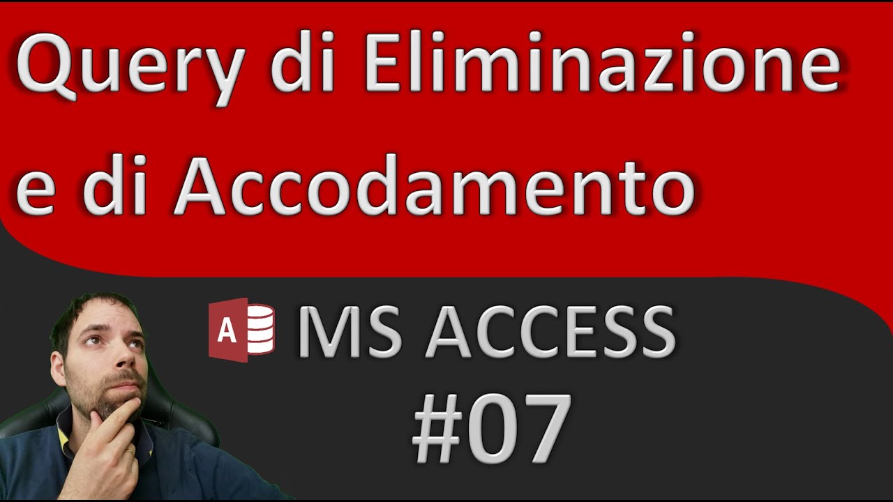 Query di Accodamento e di Eliminazione con Access
